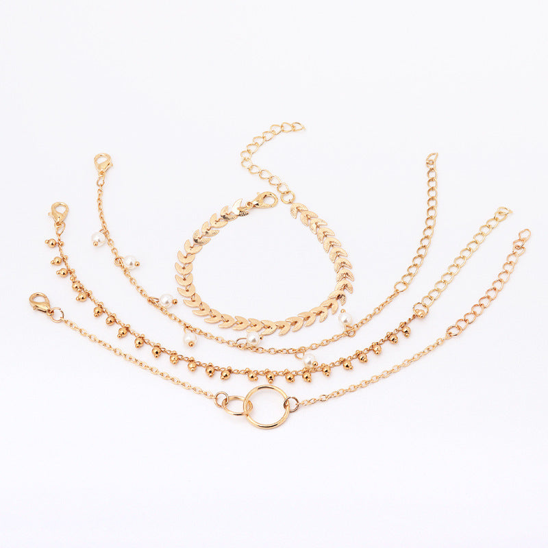 Bracciale spiga e perla
