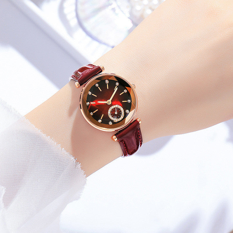 Orologio donna con diamanti con fascia