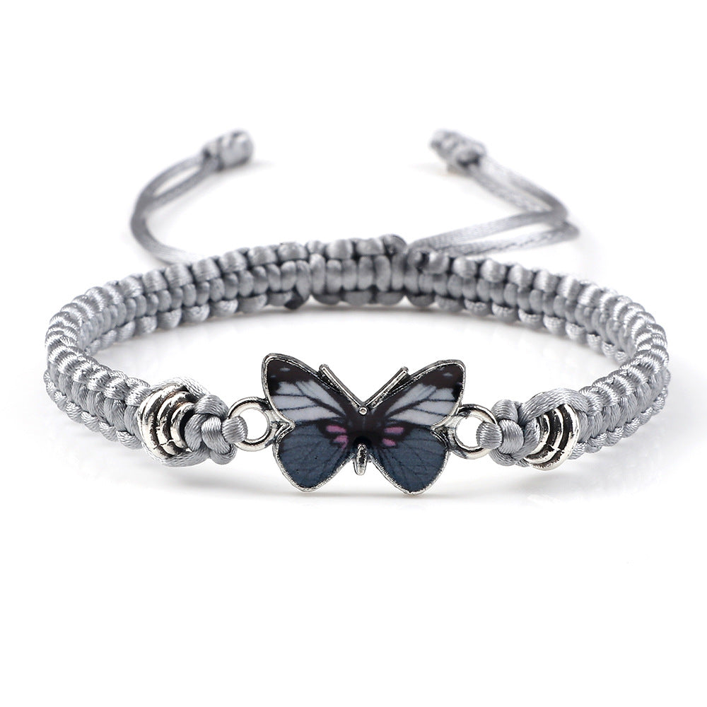 Bracciale Intrecciato Farfalla