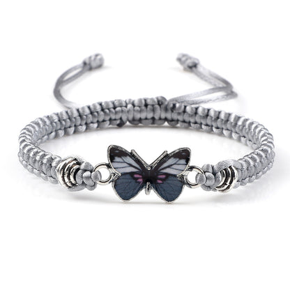 Bracciale Intrecciato Farfalla