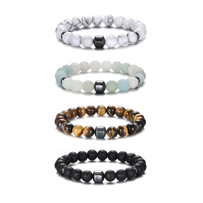 Bracciale occhio di tigre elastico