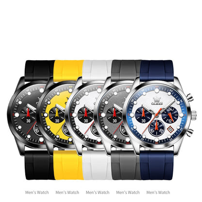Orologio uomo quarzo multifunzione