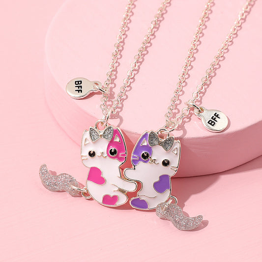 Collana gatto magnetica
