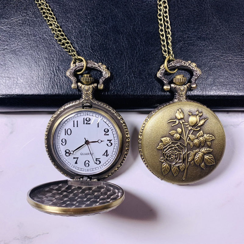 Orologio al quarzo foglia d'acero