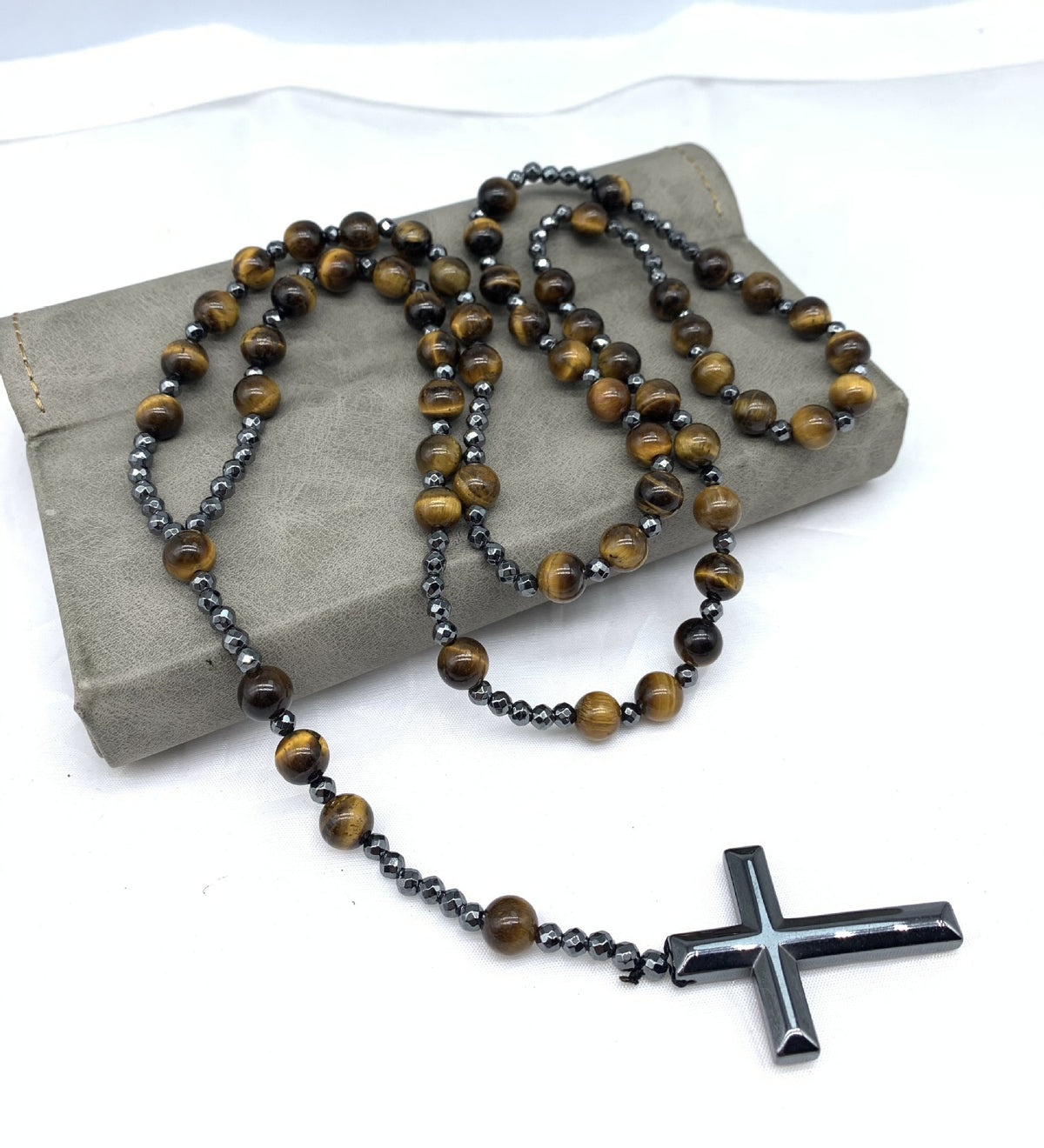 Collana croce religiosa da uomo