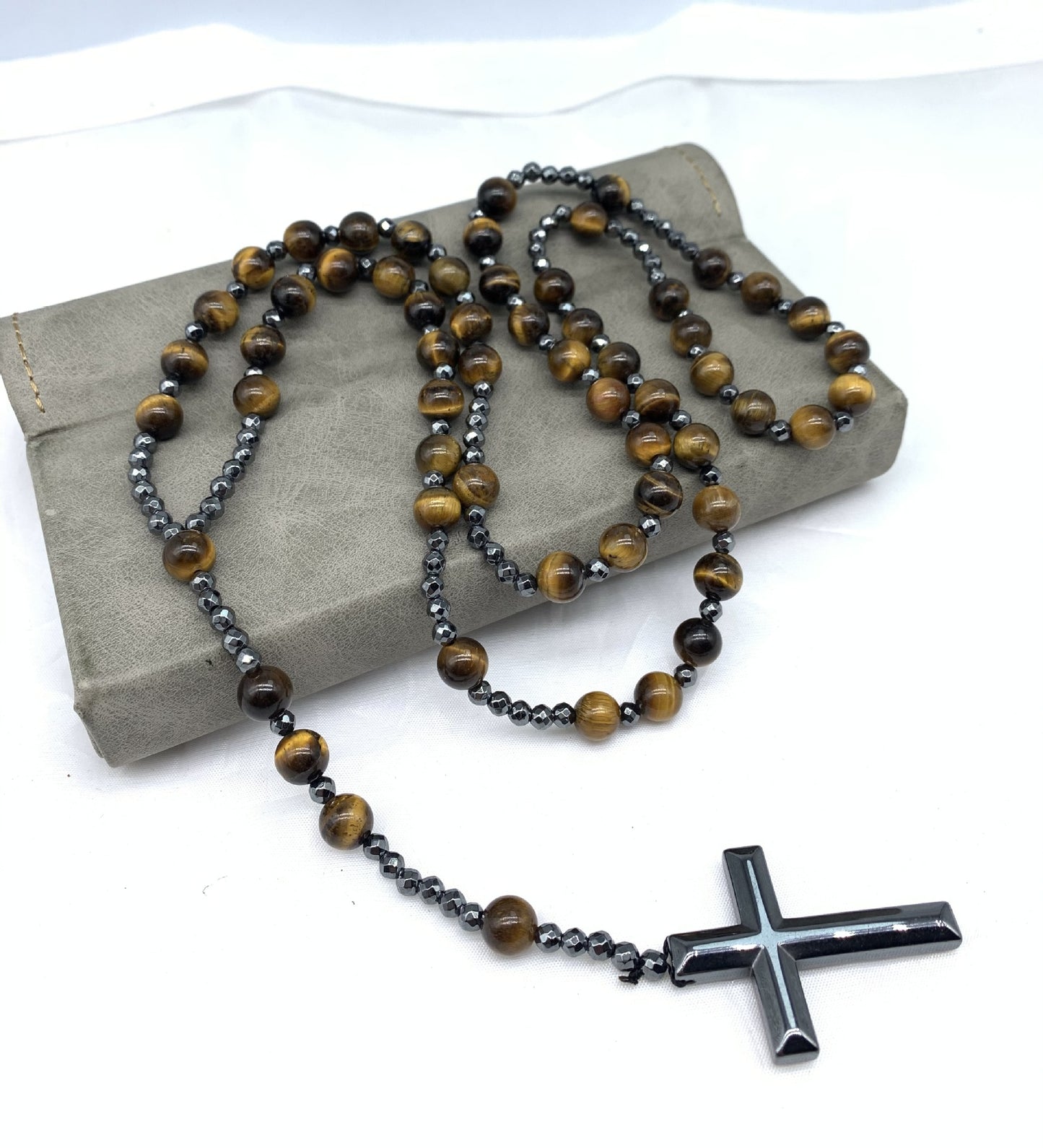 Collana croce religiosa da uomo