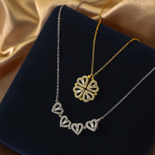 Collana pendente a cuore