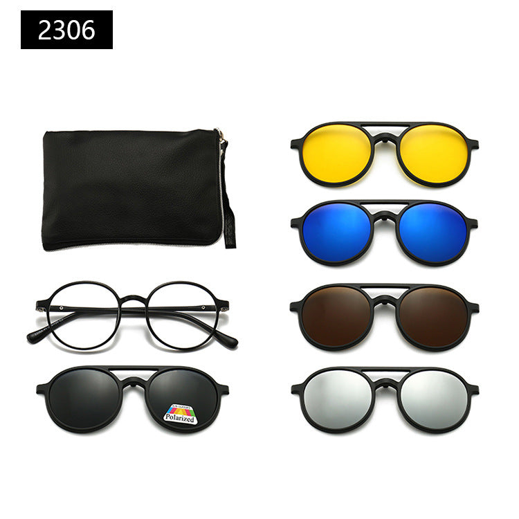 Occhiali da sole con astuccio
