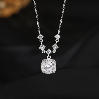 Collana Cubo argento