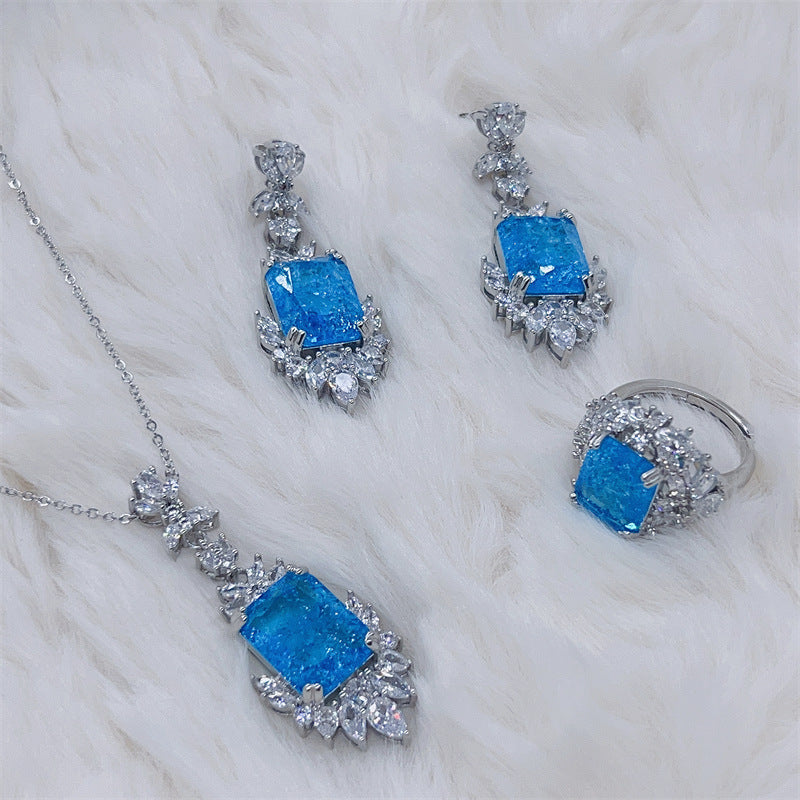 Set tre pezzi blu