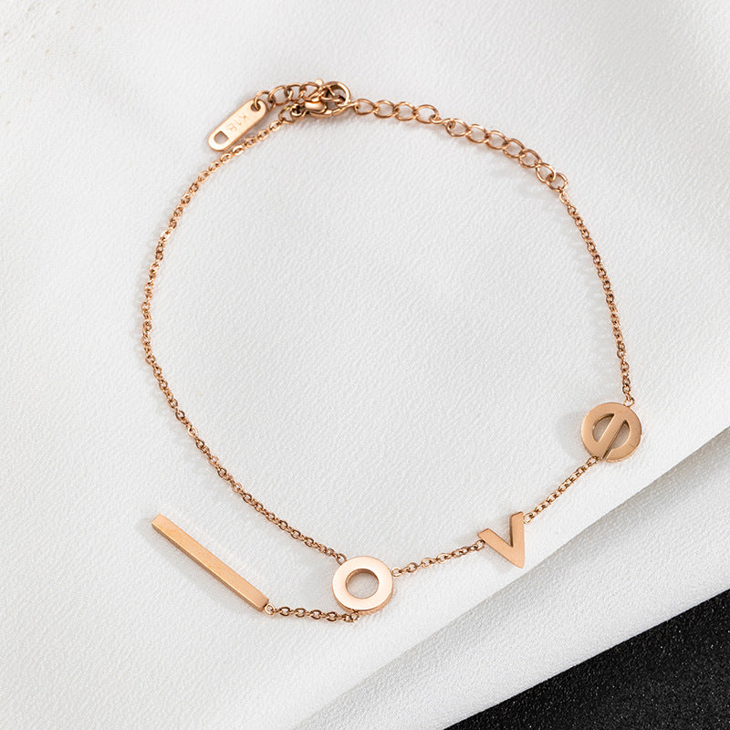 Bracciale e cavigliera LOVE