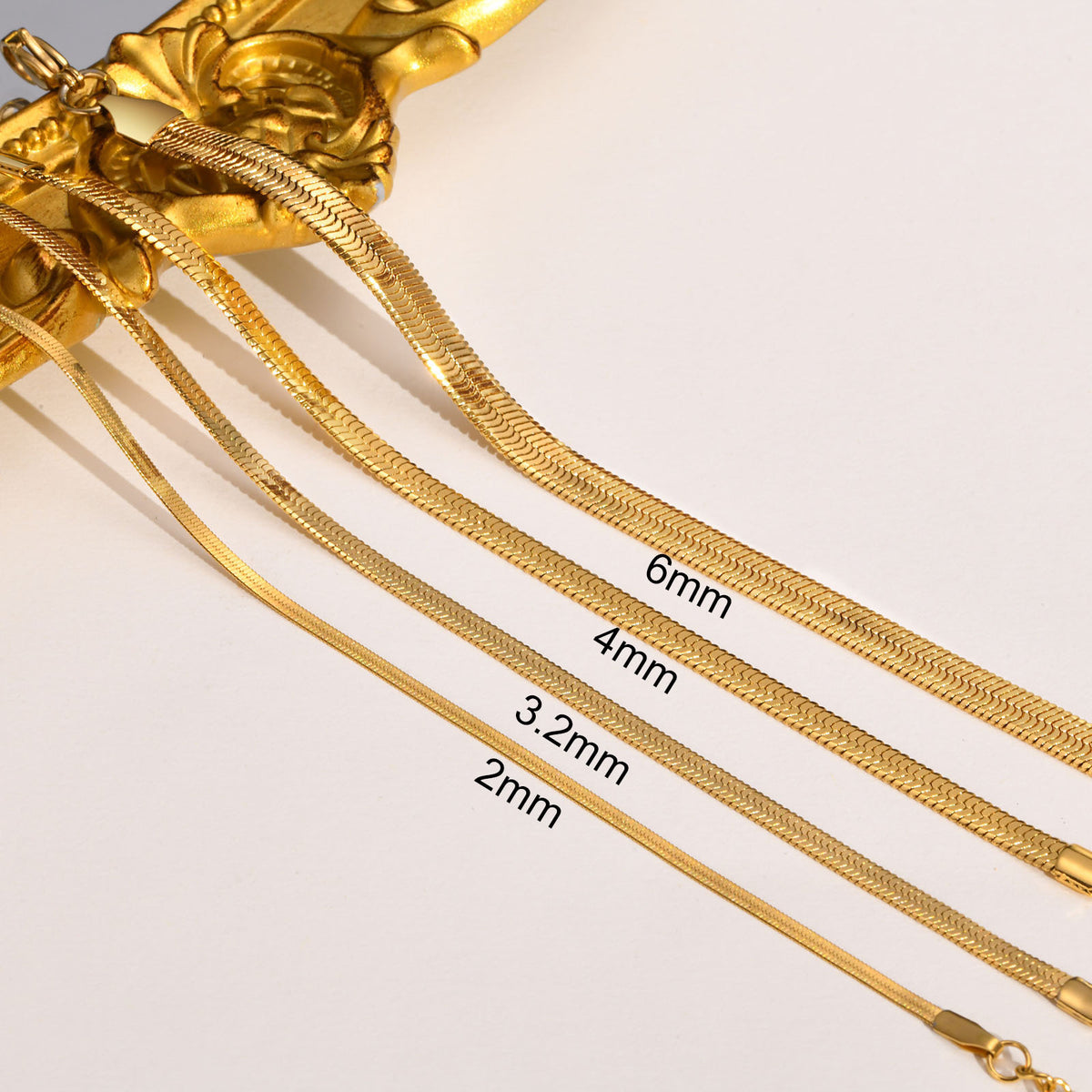 Bracciale acciaio serpente