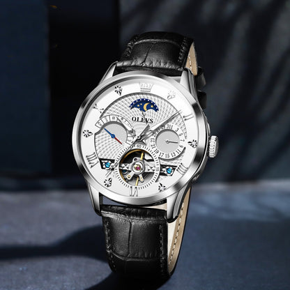 Orologio uomo automatico con apertura
