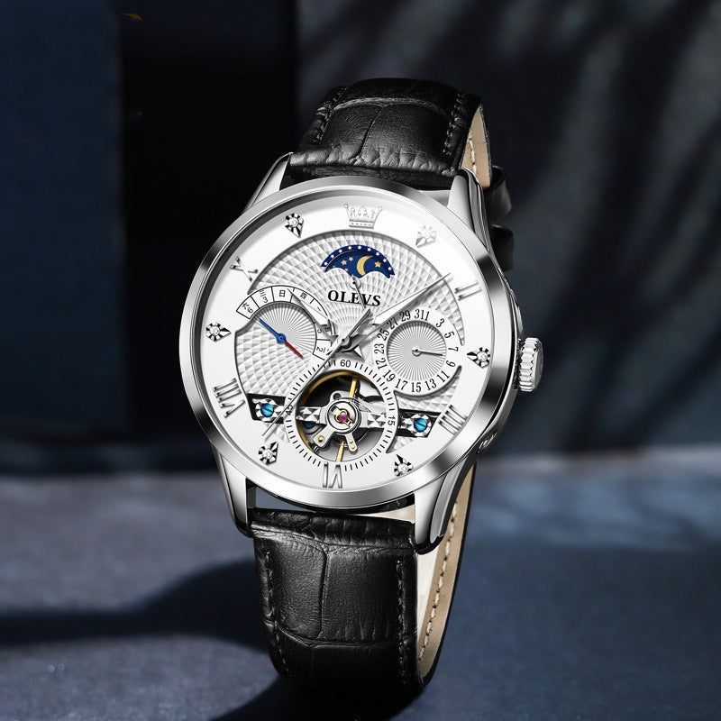 Orologio uomo automatico con apertura