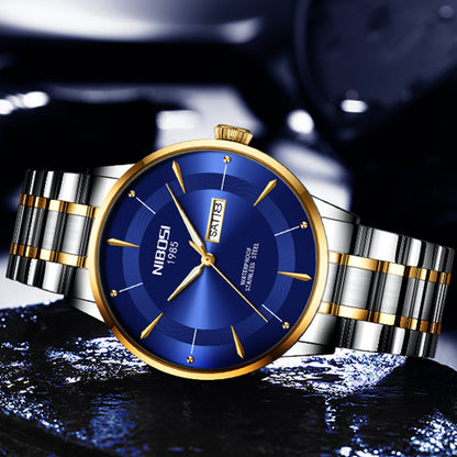 Orologio uomo impermeabile calendario luminoso