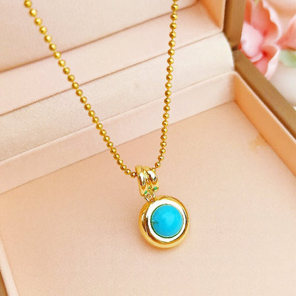 Collana da collo corto oro placcato