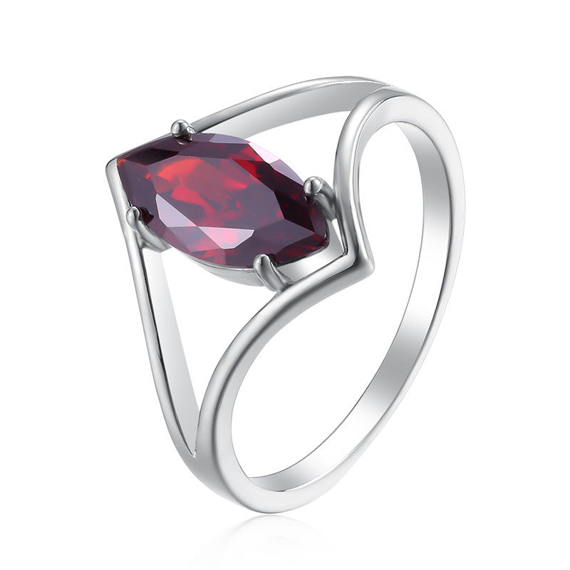 Anello zircone da donna