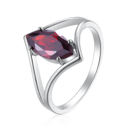 Anello zircone da donna