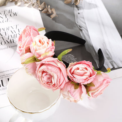 Corona rose sposa