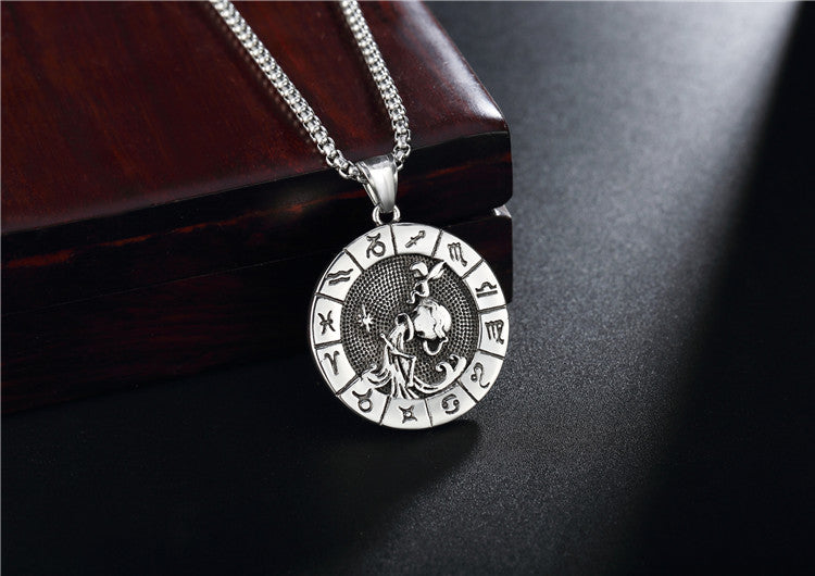 Collana segni zodiacali acciaio inossidabile