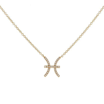 Collana zodiacale con zirconi