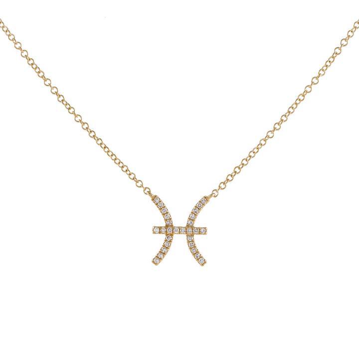 Collana zodiacale con zirconi