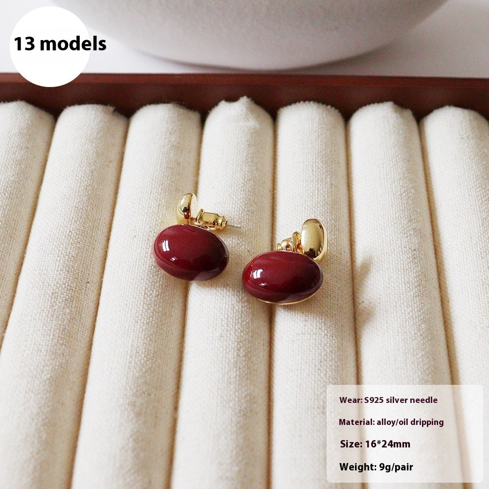 Orecchini pendenti argento sterling stile retro