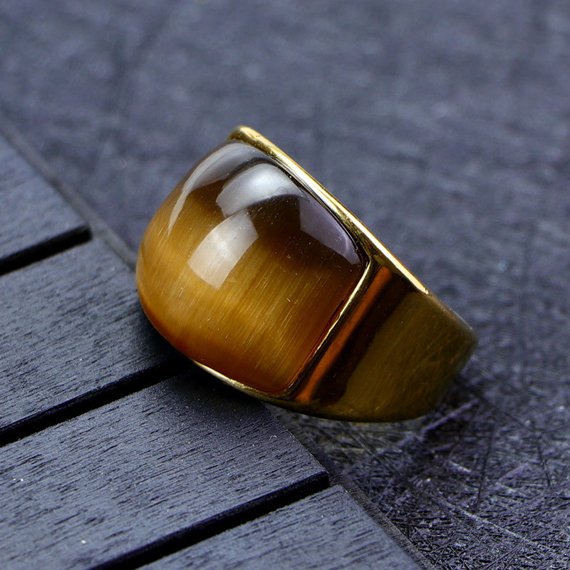 Anello opale verde vintage