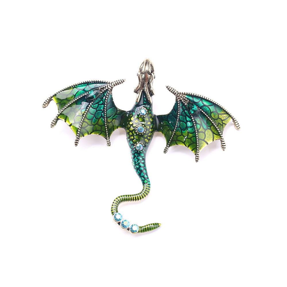 Spilla pterosauro multicolor