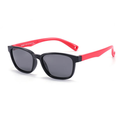 Occhiali da sole bambini silicone quadrati