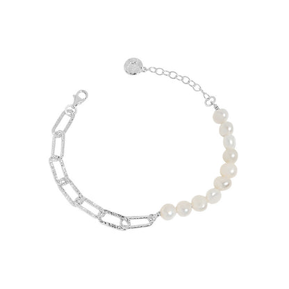 Collana perle barocco a trama