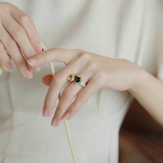 Anello cristalli giapponese