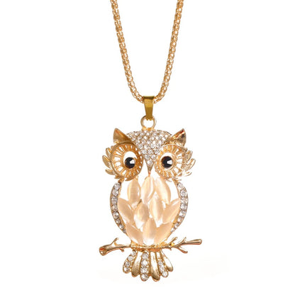 Collana gufo da donna