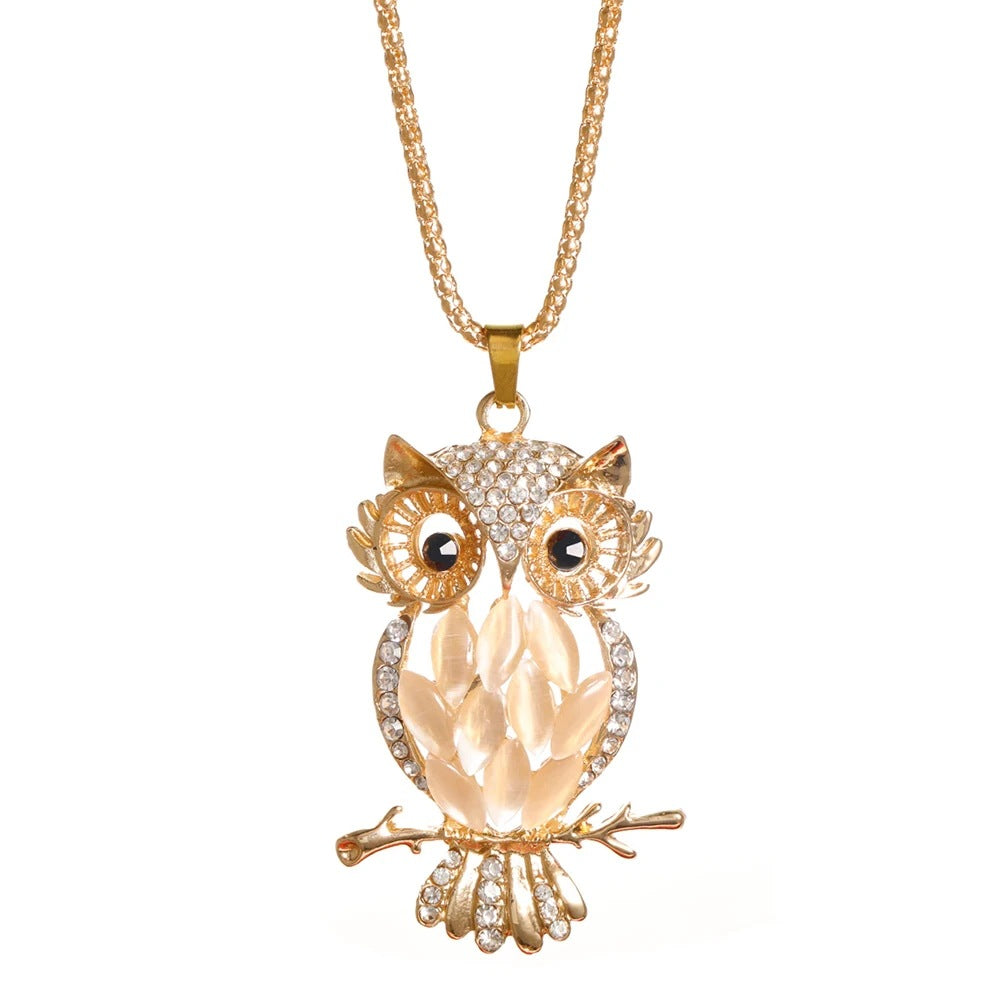 Collana gufo da donna