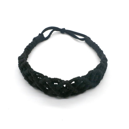 Fascia capelli cotone intrecciato