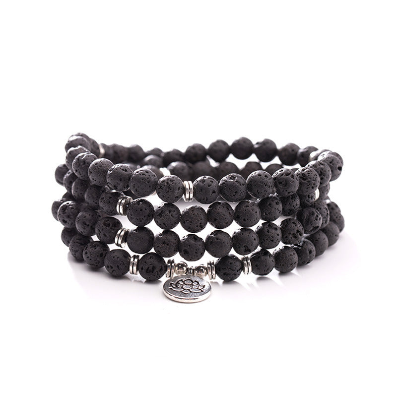 Bracciale con pendente loto