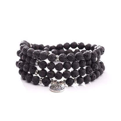 Bracciale con pendente loto