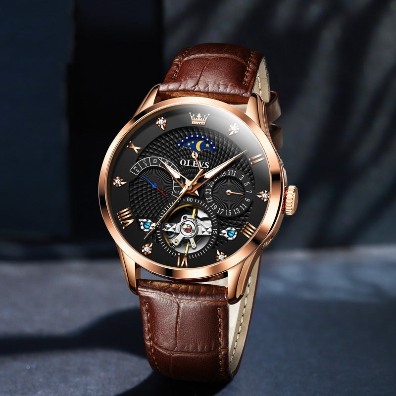 Orologio uomo automatico con apertura