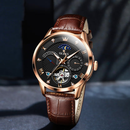 Orologio uomo automatico con apertura