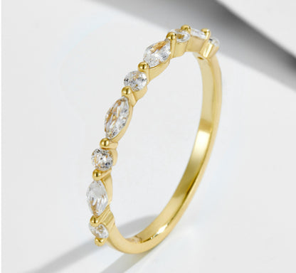 Anelli Zircone Fiore