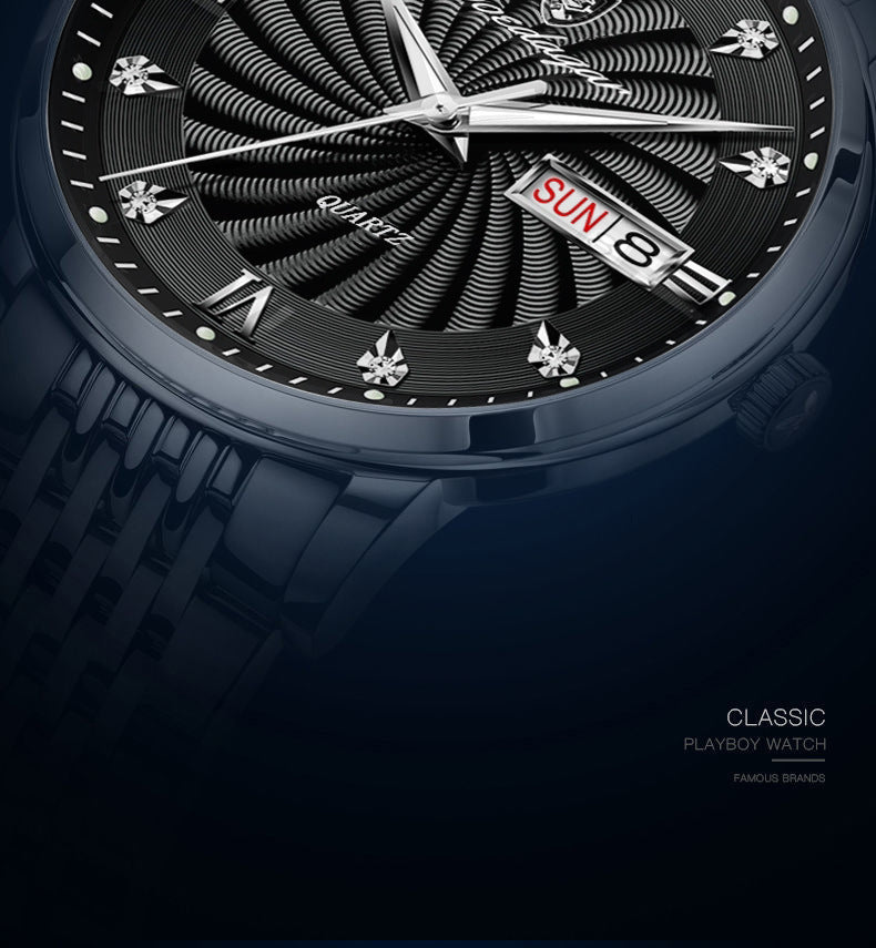 Orologio in acciaio da uomo