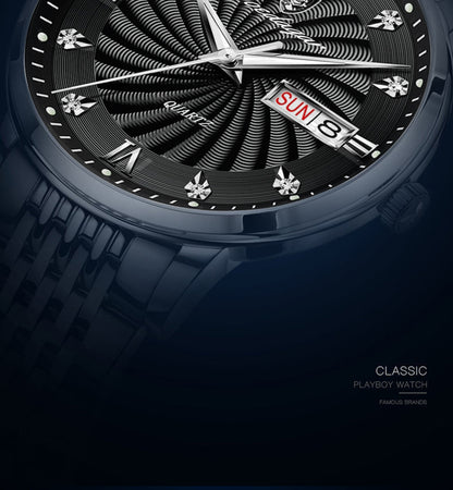 Orologio in acciaio da uomo