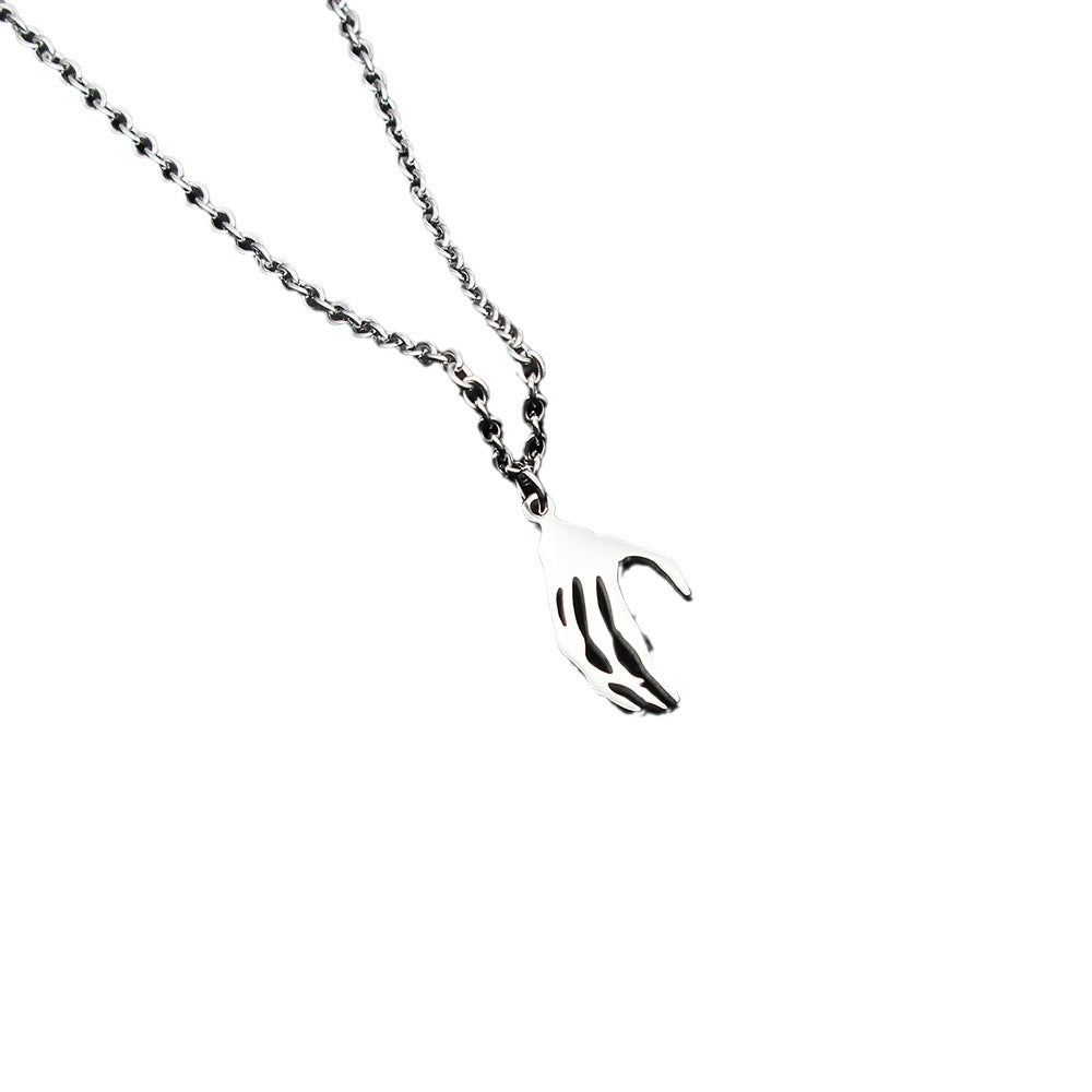 Collana teschio di coppia