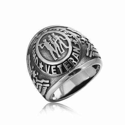 Anello uomo titanio personalizzabile
