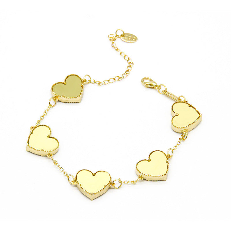 Bracciale farfalla e cuore