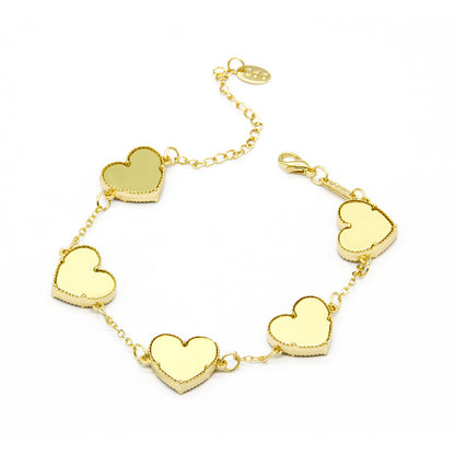 Bracciale farfalla e cuore
