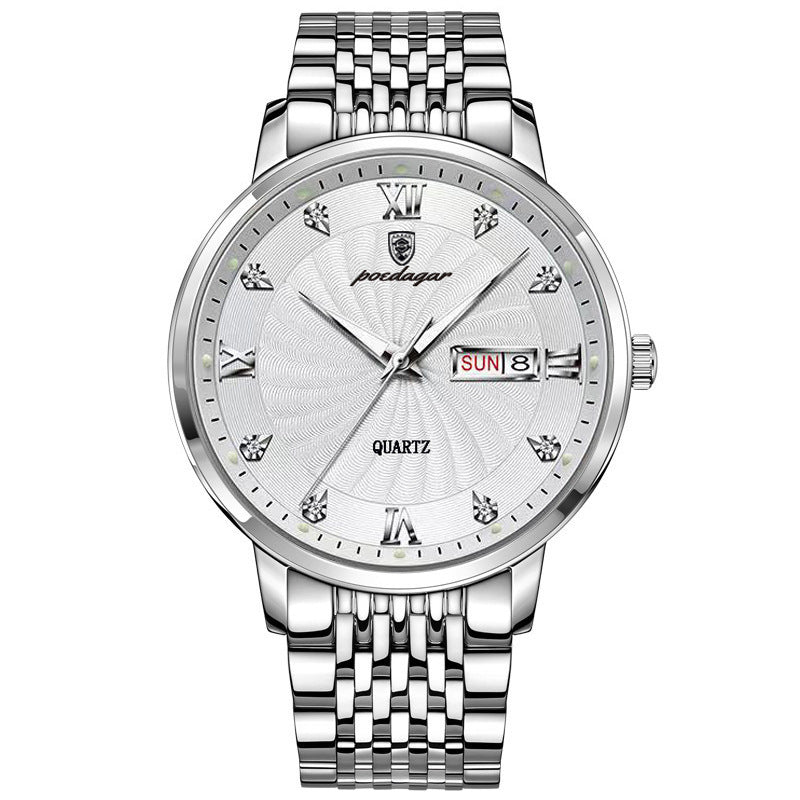 Orologio in acciaio da uomo