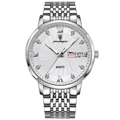 Orologio in acciaio da uomo