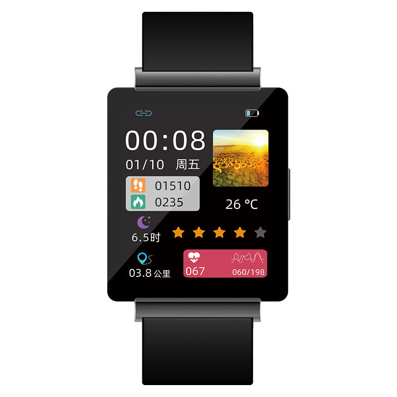 Smartwatch sportivo temperatura e glicemia