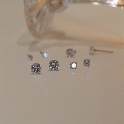 Orecchini sfera zircone